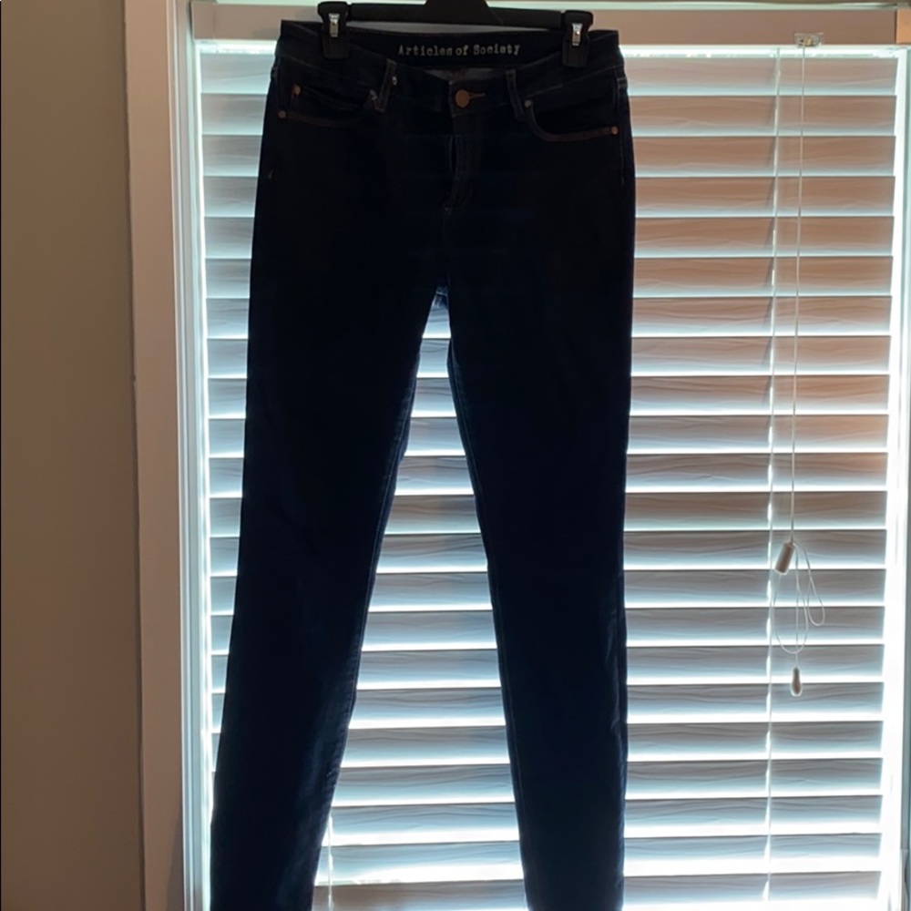 Articles of Society skinny blue jeans
